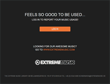 Tablet Screenshot of extrememusic.se