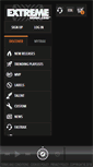 Mobile Screenshot of extrememusic.com